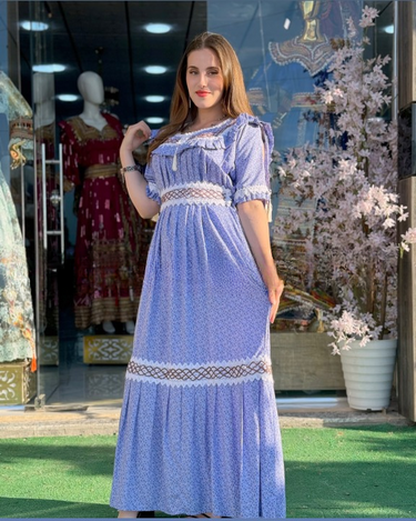 Robe Kabyle Bleu